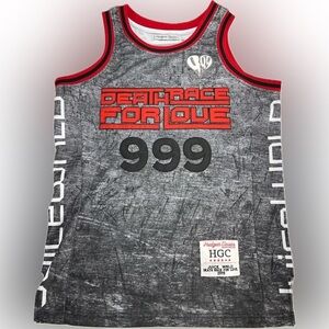 Headgear Classis Juice WRLD Death Race For Love Basketball Jersey Size L